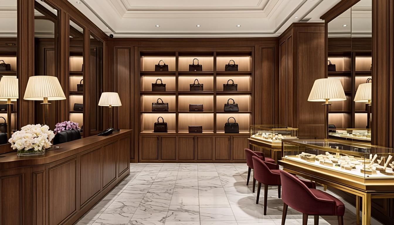 Intérieur de la boutique MERCEDES STYLE CUIR à Paris