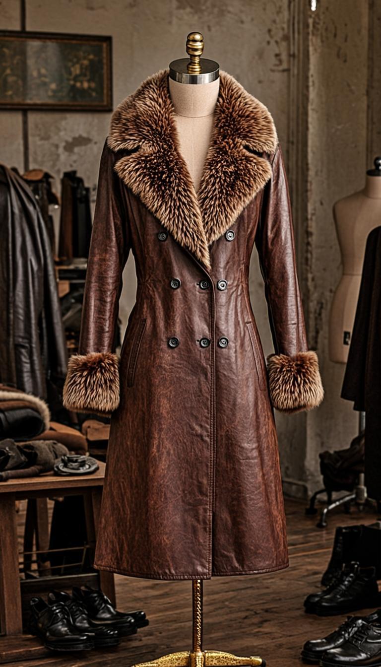Trench Cuir & Ciseline
